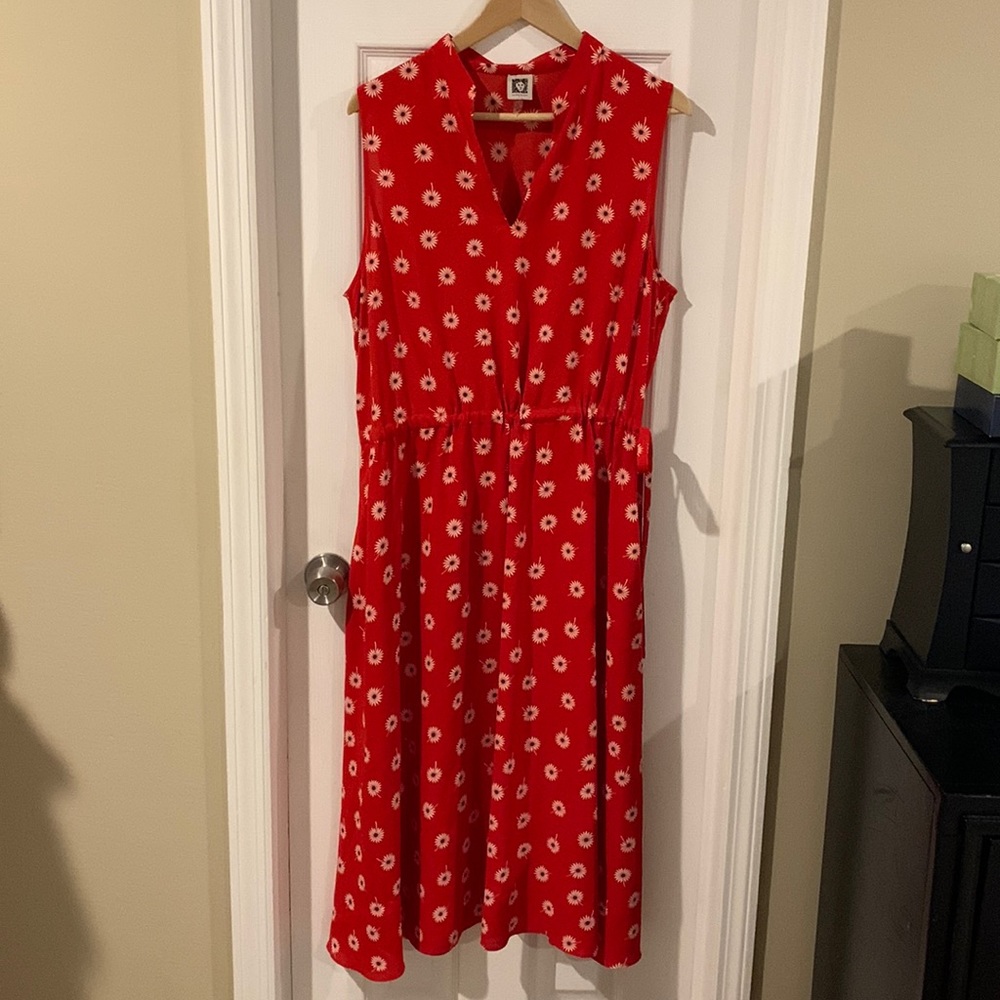Adorable red dress